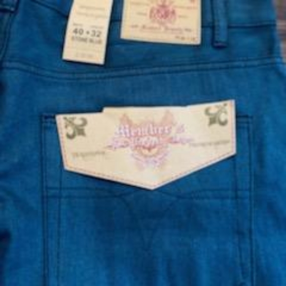 MEMBER'S PROPERTY | Stone Blue Denim Jeans | Sz. 40x32 - Picture 9 of 9